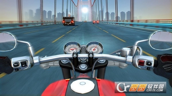 公路摩托模拟器