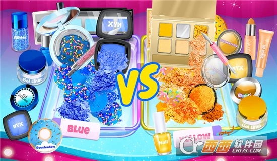 DIY化妆史莱姆游戏最新版图3