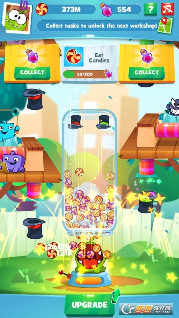 割绳子糖果工厂图1