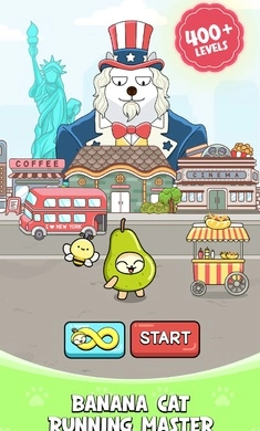 香蕉猫跑酷世界之旅图1