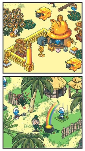 蓝精灵村庄安卓版