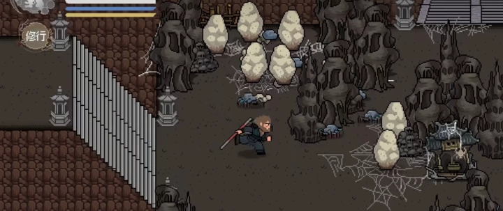 黑神话悟空像素版盘丝洞图4