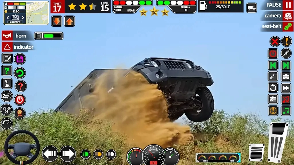 爬山吉普车模拟器图2