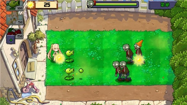 植物娘大战僵尸手机正版