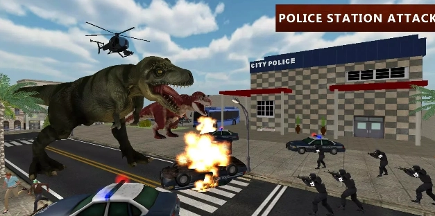 恐龙模拟器城市攻击(2)
