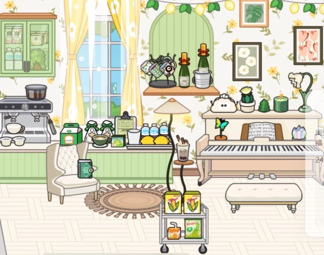 米加小镇1.87版柠檬双层小房子3