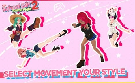 女高中生动漫格斗2中文版图3