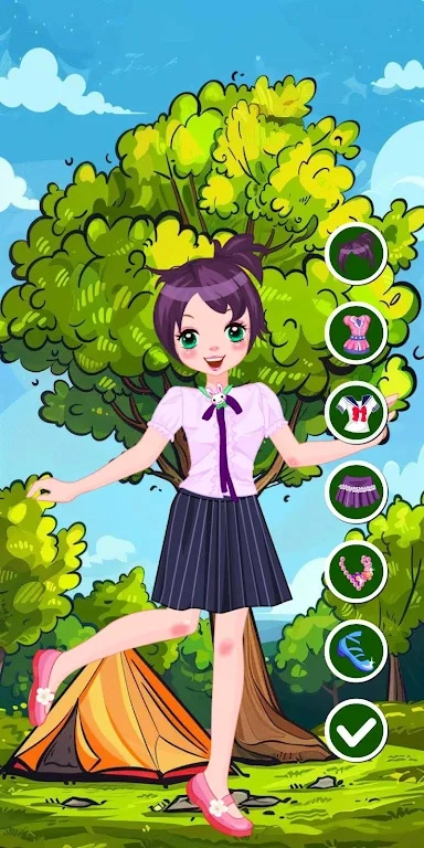 学校露营装扮图1