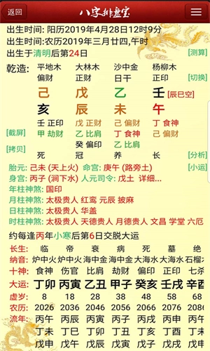 八字排盘宝图2