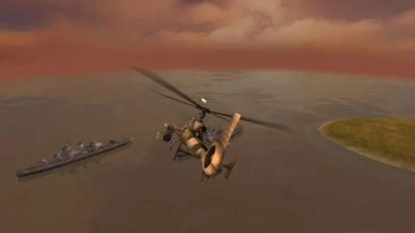 炮艇战3d直升机
