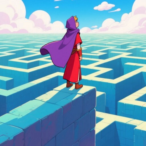 智闯开放世界迷宫