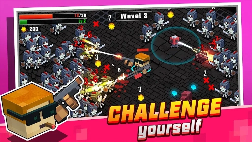 ​像素地牢僵尸幸存者图1