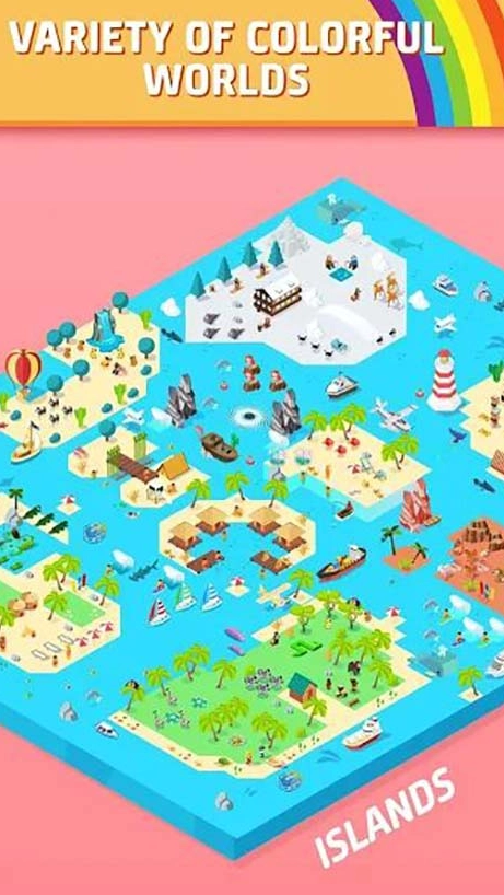 彩色土地按编号建造(ColorLand)图1