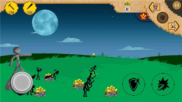 火柴人像素战斗图1