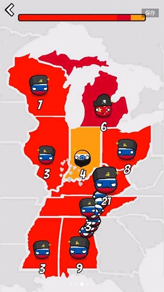 国家球战争(CountryBallsIo:BattleArena)图5