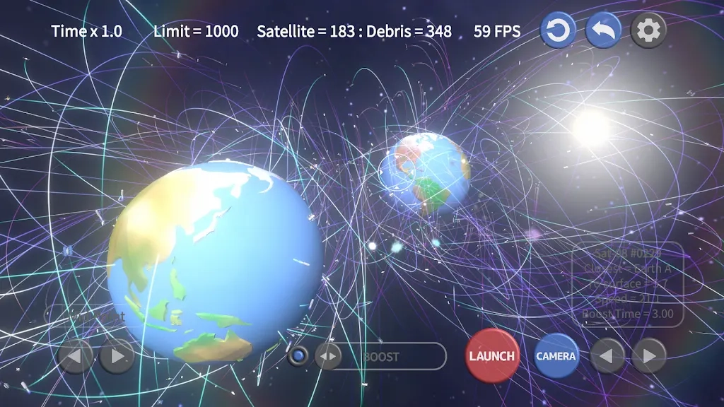 太空碎片點擊器截圖0