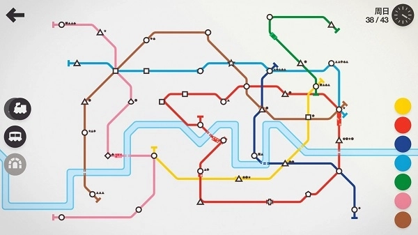 迷你地铁(MiniMetro)图1