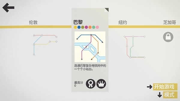 迷你地铁(MiniMetro)图2