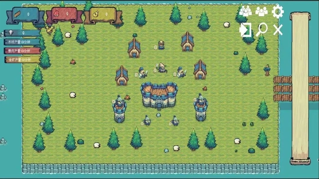 城堡战争2025最新版图1