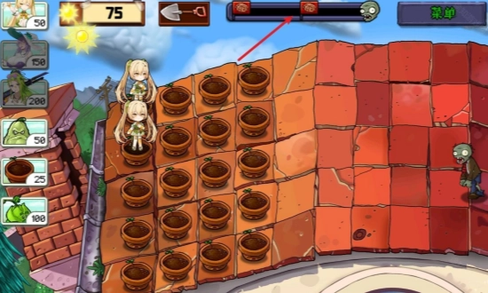 植物娘大战僵尸手机版