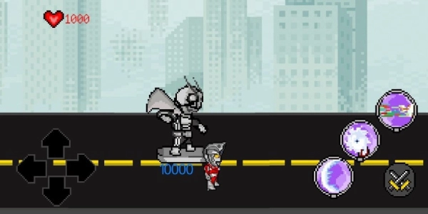 奥特曼vs假面骑士游戏手机版图1