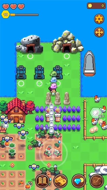 海岛时光种田挖矿4