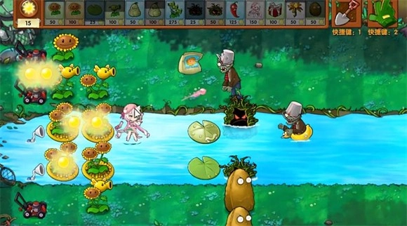 植物大战僵尸融合版屋顶模式