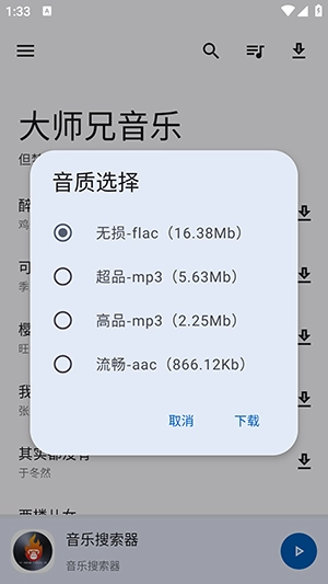 大师兄音乐app1.3.0版本
