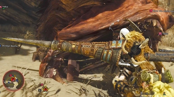 怪物獵人荒野中相殺要如何觸發？