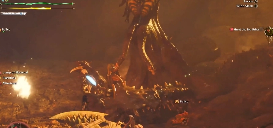 怪物獵人里荒野獄焰蛸在什么地方？