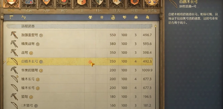 《天國拯救2》里最強的弓是哪一把？