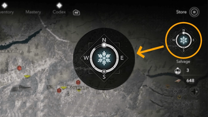 刺客信條影該如何切換季節？