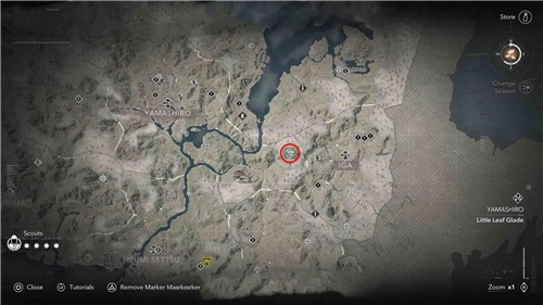 《刺客信條影傳奇》墨繪位置全覽之傳奇三猿