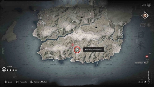 刺客信條影傳奇墨繪所處位置全覽 傳奇銀狐