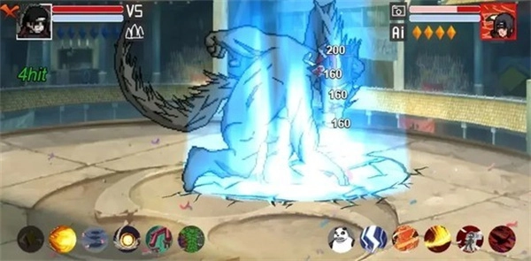 像素火影永恒万花筒佐助截图2