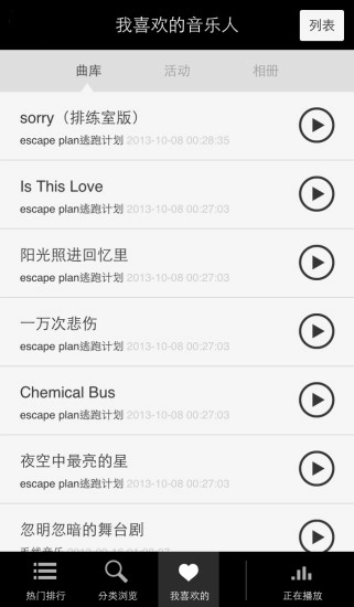 豆瓣音樂人截圖3