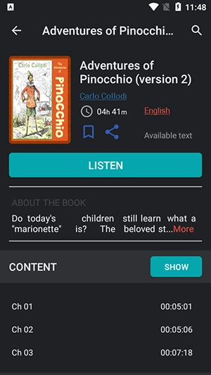 Audio Book Librivox3