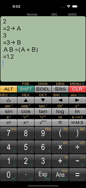 Panecal科學(xué)計(jì)算器圖2