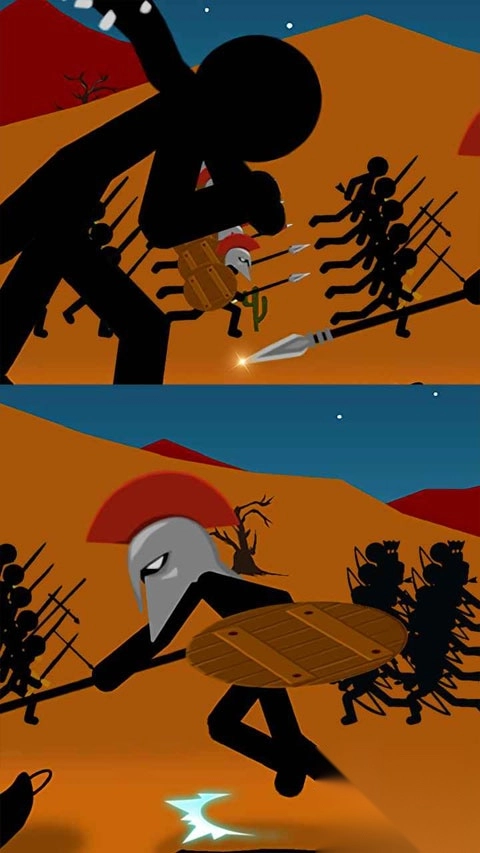 火柴人迷你战争最新版图1