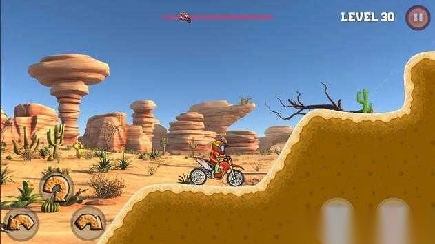 摩托车山地极限赛