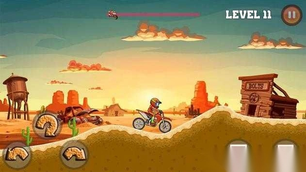 摩托车山地极限赛