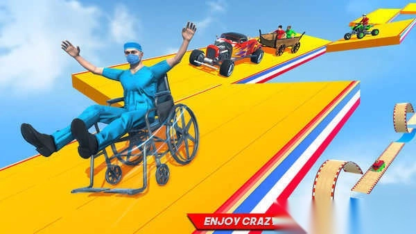 超级汽车跳跃特技图1