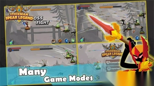 火柴人长矛传奇最新版图3