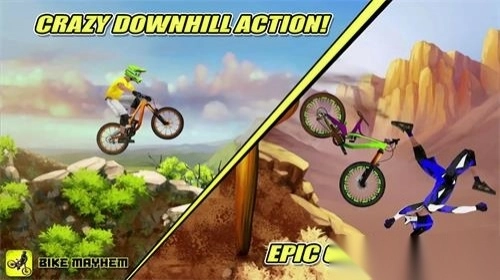 极限山地车速降图3