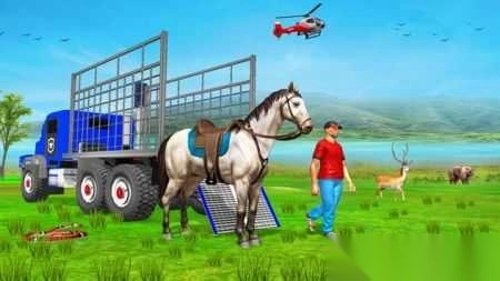 动物园动物运输车