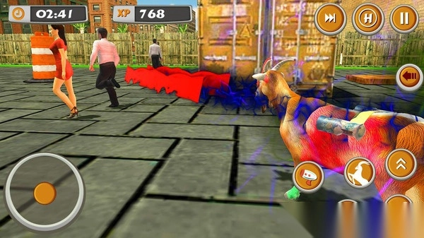 山羊横冲直撞模拟