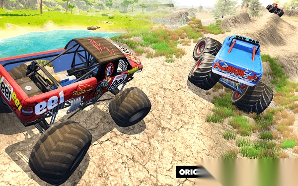 艰难的怪物卡车越野驾驶模拟器