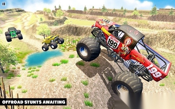 艰难的怪物卡车越野驾驶模拟器