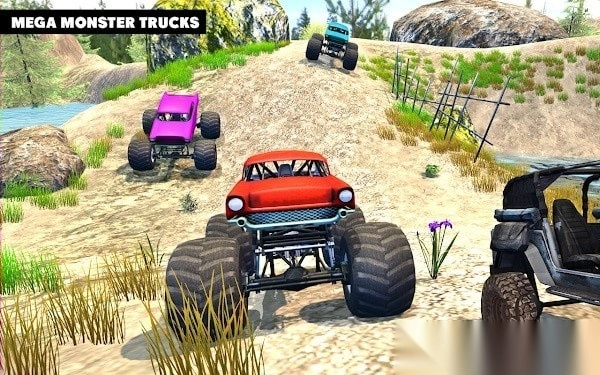 艰难的怪物卡车越野驾驶模拟器