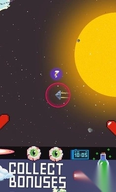 太空飞行像素火箭(1)